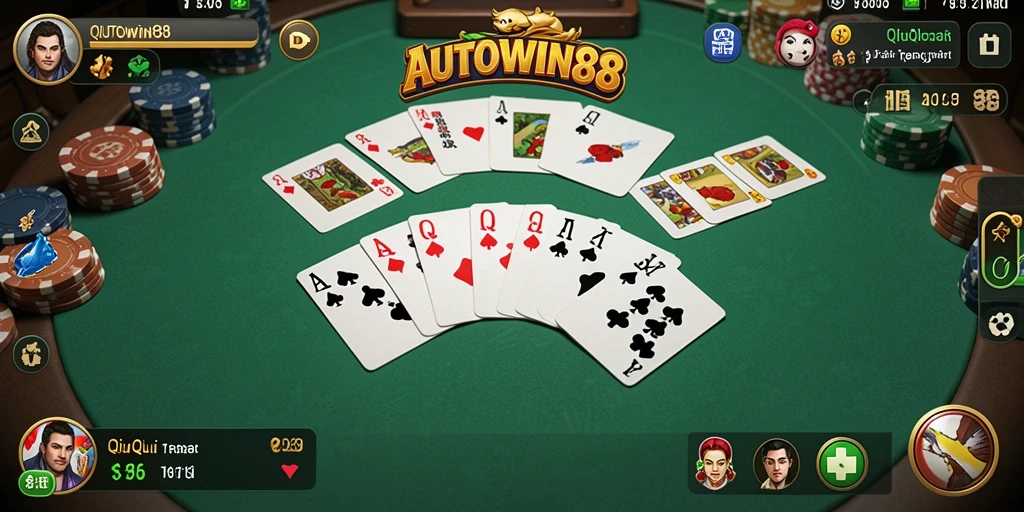 Screenshot gameplay QiuQiu yang menarik dan seru.