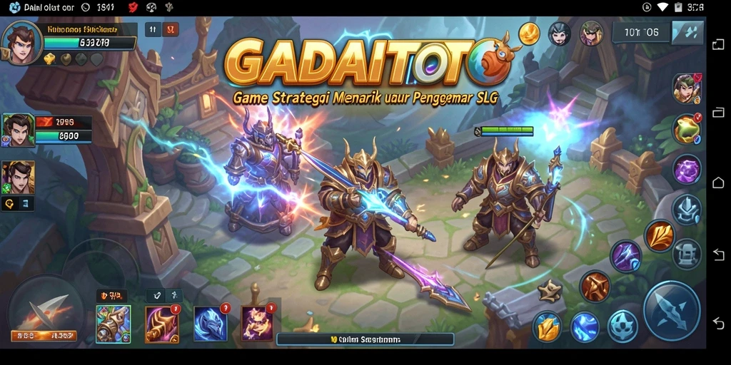Demo gameplay GADAITOTO dalam dunia strategis yang menarik.