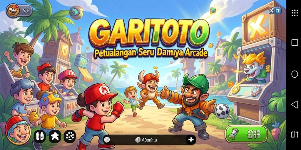 Tampilan dinamis dari gameplay GARITOTO yang menarik.