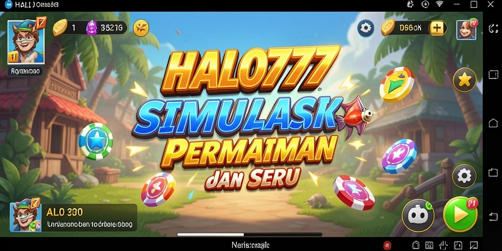 Tampilan gameplay HALO777 yang menarik dan realistis.