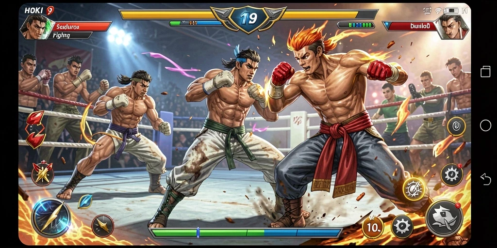 Tampilan gameplay HOKI9 yang seru dan mendebarkan.