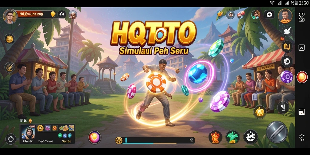 Gameplay HQTOTO yang menarik dan penuh warna.