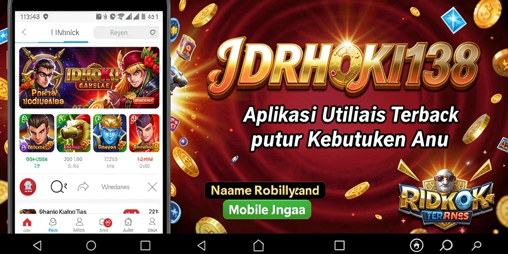 Tampilan aplikasi IDRHOKI138 dengan fitur pengelolaan yang intuitif.