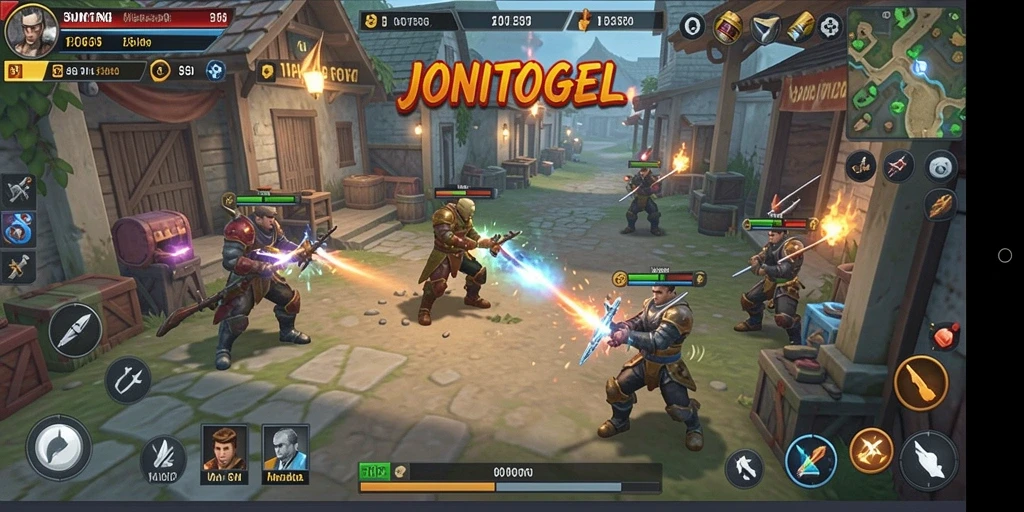 Tampilan gameplay JONITOGEL yang menarik dan mendetail.