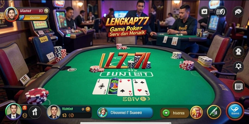 Gameplay seru dan menegangkan dalam LENGKAP777.