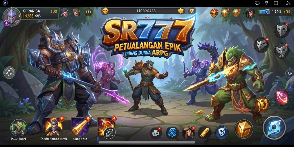 Menampilkan gameplay mendebarkan dari SR777 dalam dunia ARPG.
