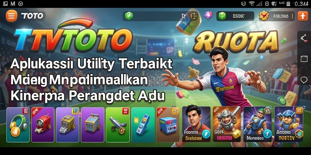 Tampilan antarmuka TVTOTO yang mudah digunakan untuk optimasi perangkat.