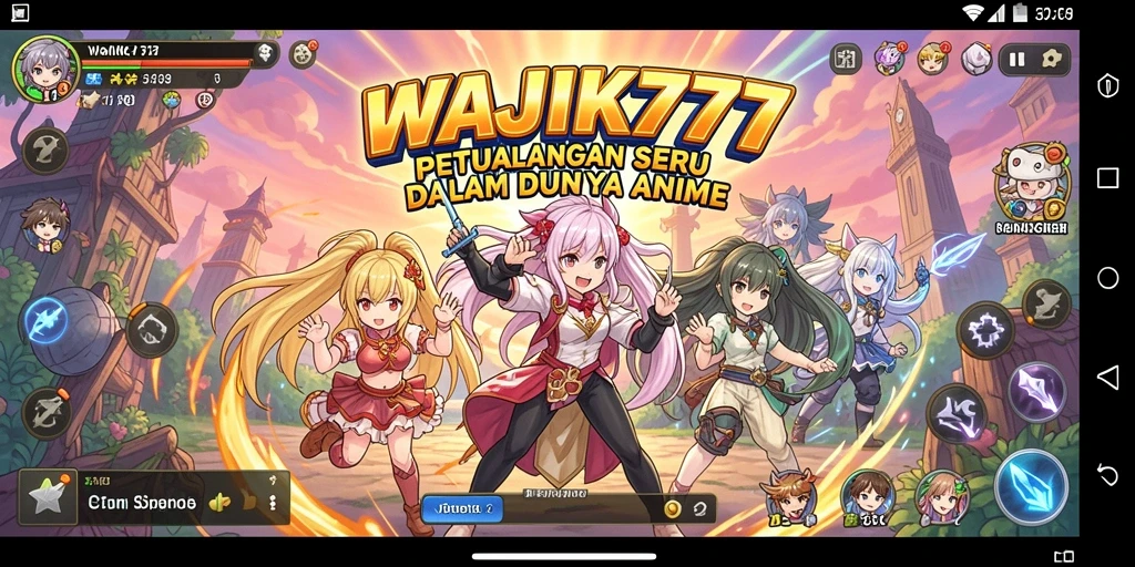 Tampilan gameplay WAJIK777 yang seru dan penuh warna.