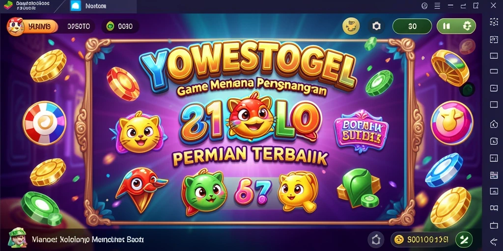 Tampilan gameplay Slot yang menarik dan menghibur di YOWESTOGEL.